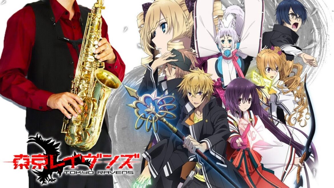 【東京レイヴンズ】X-encounter【楽譜】Tokyo Ravens | 黒崎真音 サックスで吹いてみた Saxophone Cover [Sheet]