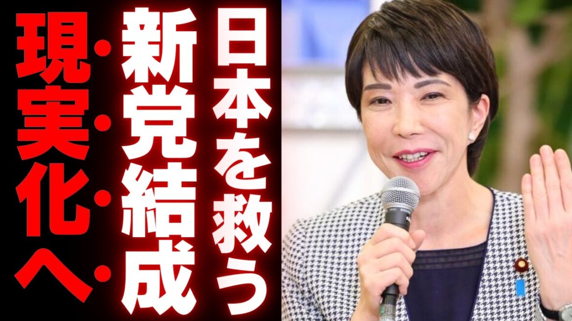 【高市早苗】新党結成へ遂に動く！石破茂の弱腰外交が招く混乱と高市早苗の反撃