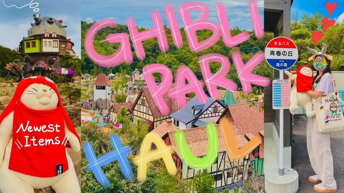 【HAUL】GHIBLI PARK限定 最新グッズ紹介🌱 あの作品のグッズがついに登場🚢💙 ジブリパーク 購入品紹介
