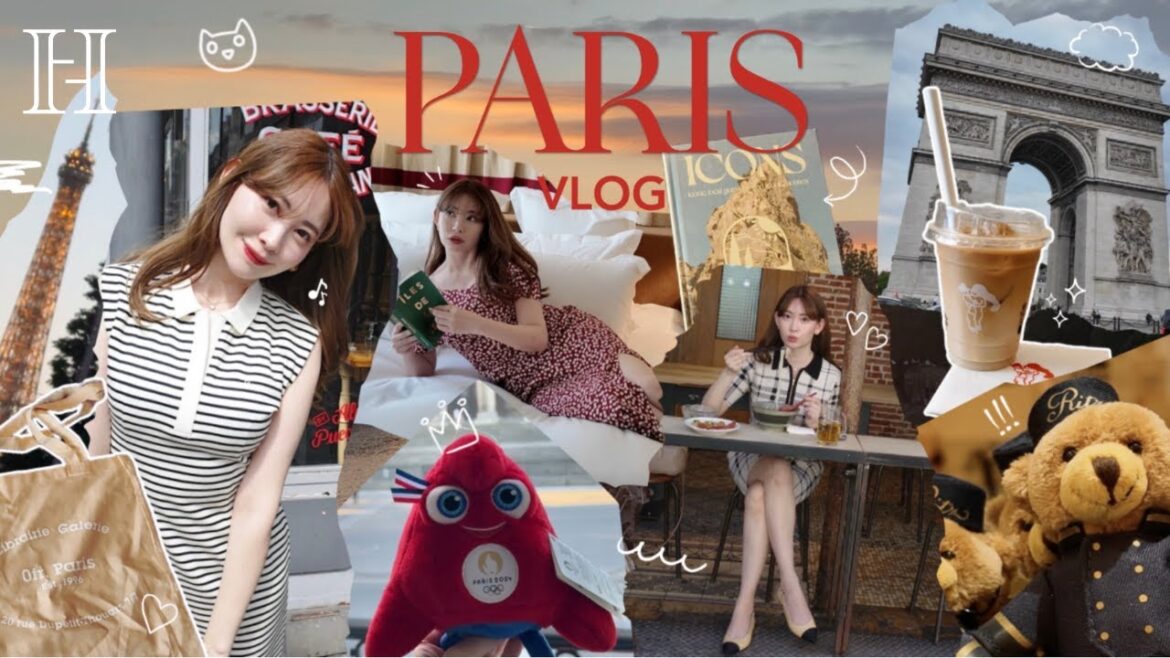 【PARIS VLOG🇫🇷】最新ホテルに泊まったよ😼🔔購入品/カフェ巡り