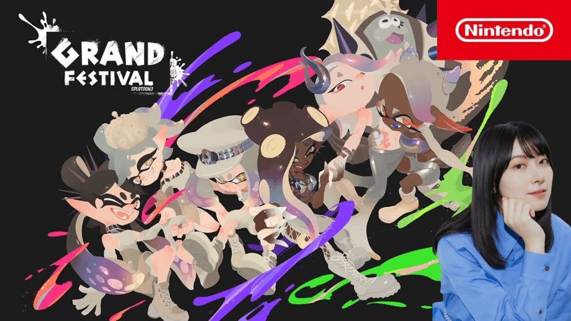 グランドフェス開幕【スプラトゥーン３】