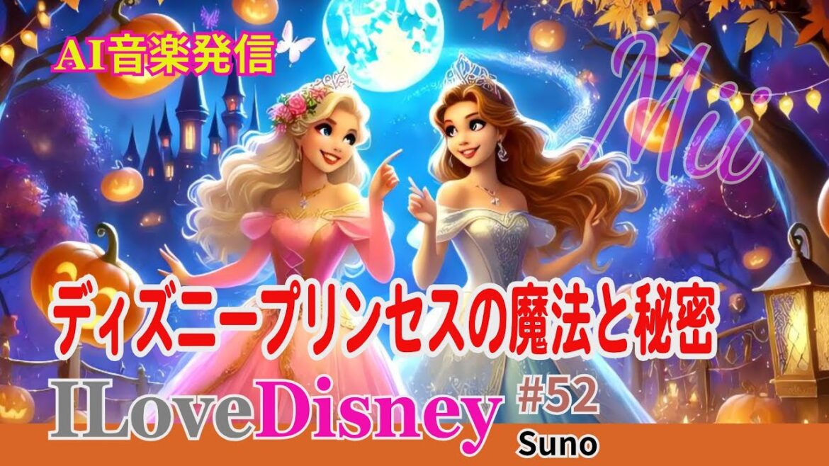 ディズニープリンセスの魔法と秘密🌟おとぎ話のハロウィンナイト🎃感動のディズニー第52弾！