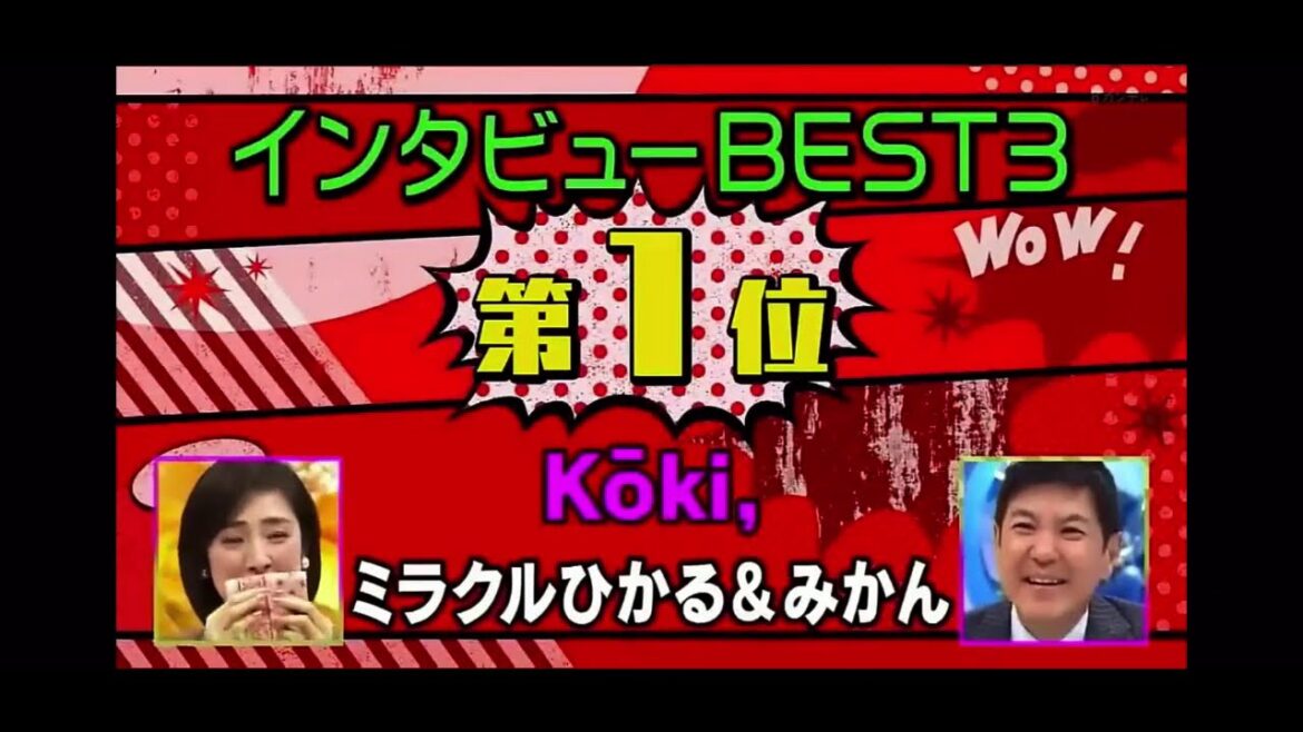 マネもの　１位　ミラクルひかる＆みかん