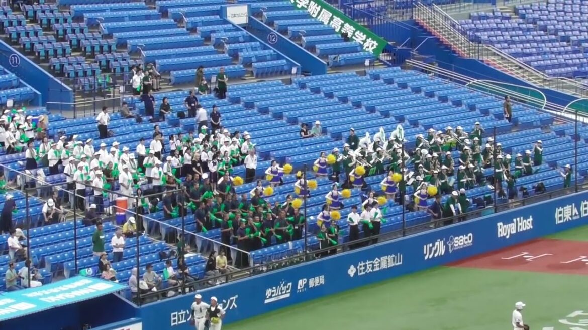 二松学舎大付　シートノック応援　2024夏
