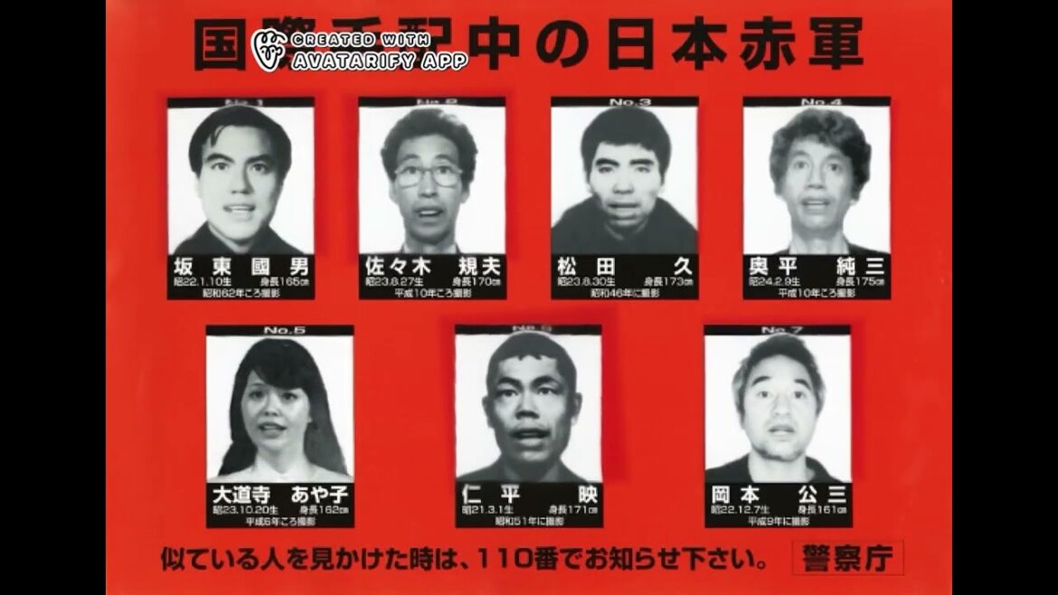 国際指名手配犯のマイアヒ　日本赤軍