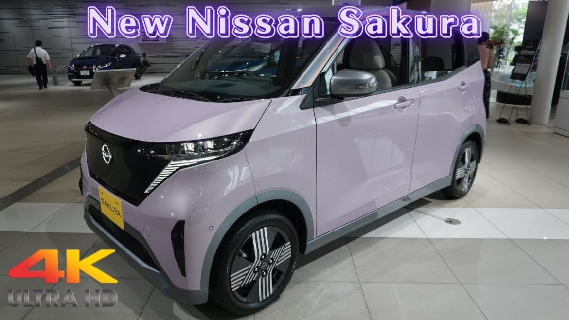 新型日産 サクラG 2024年シルキーライラックチタニウムグレー - NEW 2024 NISSAN SAKURA G - New Nissan Sakura 2024