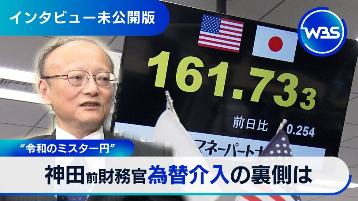 為替介入の“裏側”に迫る～神田前財務官ロングインタビュー　#WBS