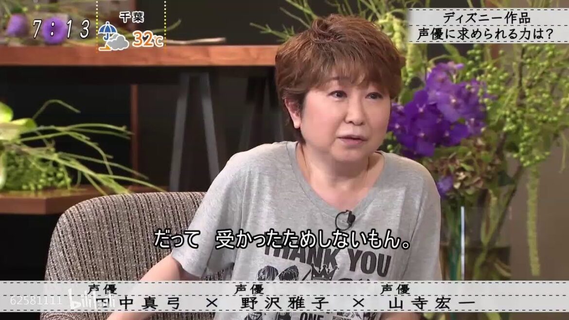 田中真弓「ディズニー作品声優に求められる力は？」