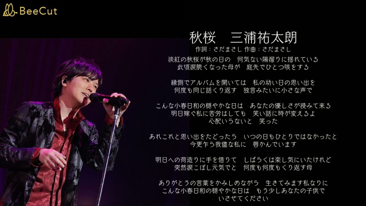 秋桜　三浦祐太朗