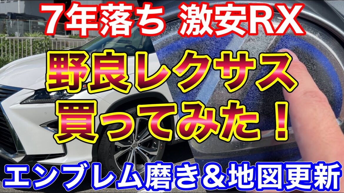 納車！激安 野良レクサス買ってみた！LEXUS RX450h