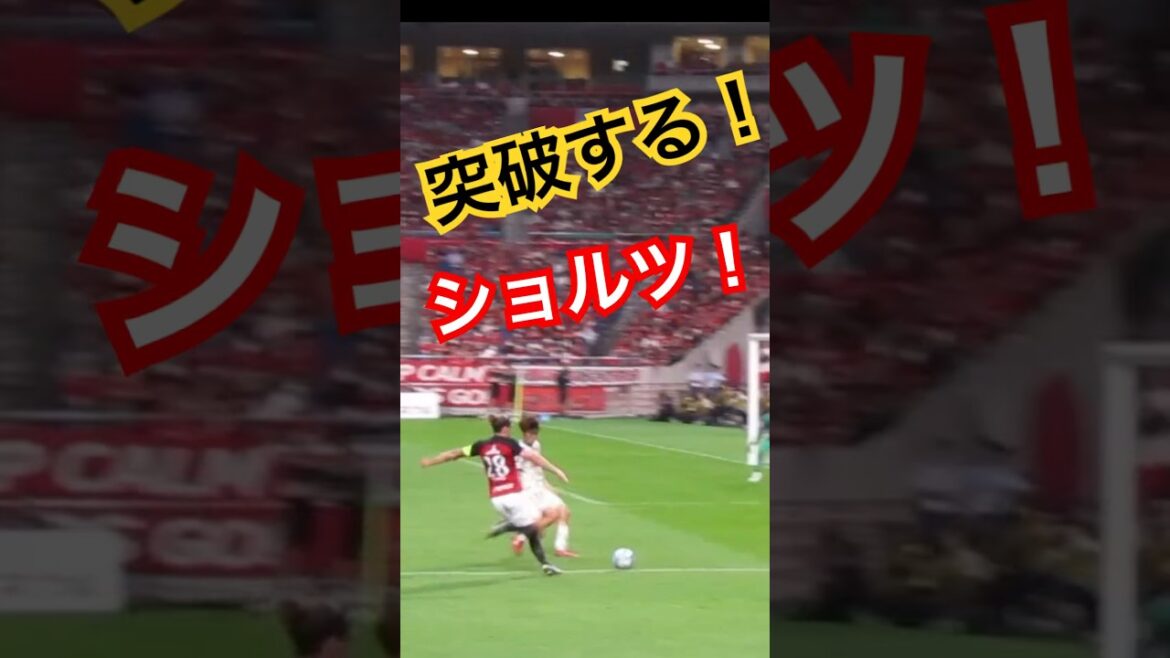 ⭕️超絶神すぎた！どこまでも突破する浦和レッズのアレクサンダー・ショルツ！＃shorts/明治安田生命Ｊ１リーグ/浦和レッズ/DAZN/ハイライト/サッカー日本代表/日本代表/健康/フィットネス/金融