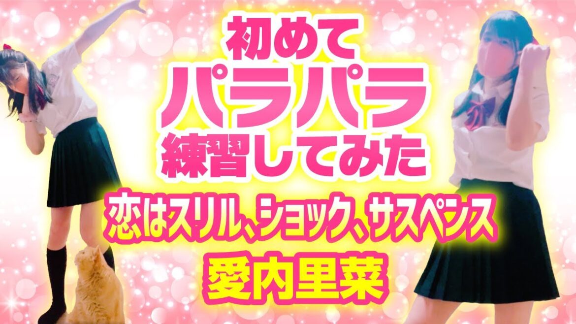 【恋はスリル、ショック、サスペンス】愛内里菜/名探偵コナンOP/パラパラ 踊ってみた【もも】585