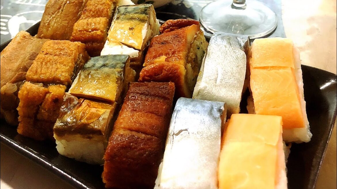 柿の葉寿司のゐざさ‐中谷本舗‐さん、選りすぐりの押鮨を一つずつ食べられる冷凍寿司「衣寿司6種12個入」