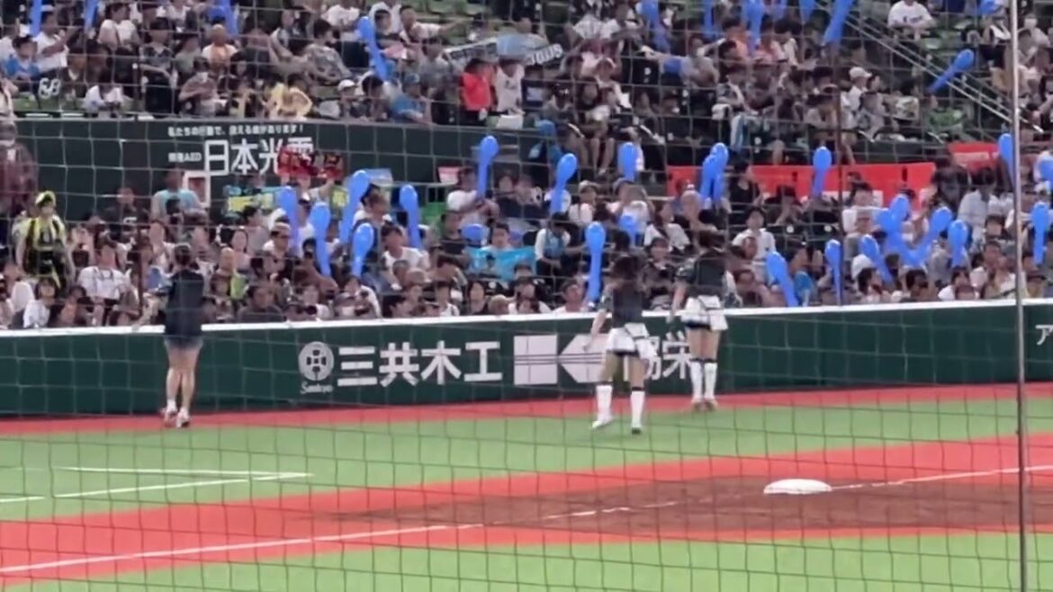 【遠くてすいません】惣田紗莉渚さんの『吠えろライオンズ』【西武vsオリックス】2024/8/22 ライオンズフェスティバルズ