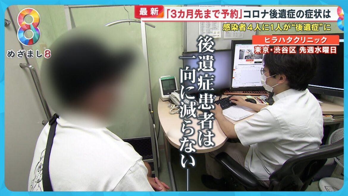 【深刻】減らないコロナ後遺症「３カ月先まで予約」専門医が語る症状“クラッシュ”とは？【めざまし８ニュース】