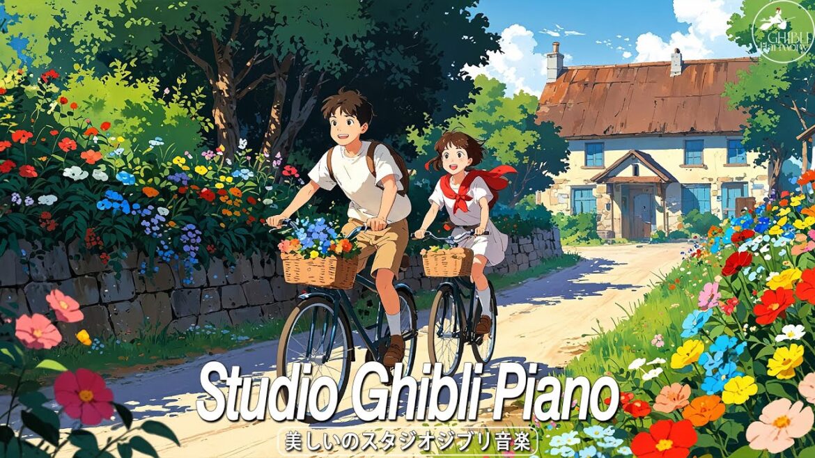 [12時間] ジブリメドレー 🔱 本を読んだり、勉強したり、音楽が集中する能力を高めるときに聴くのに良い音楽