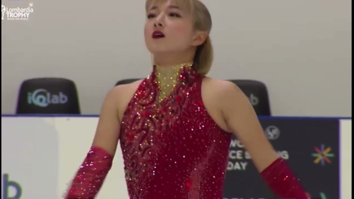 坂本花織　KaoriSakamoto ロンバルディア杯　Lombardia Trophy 2024  SP