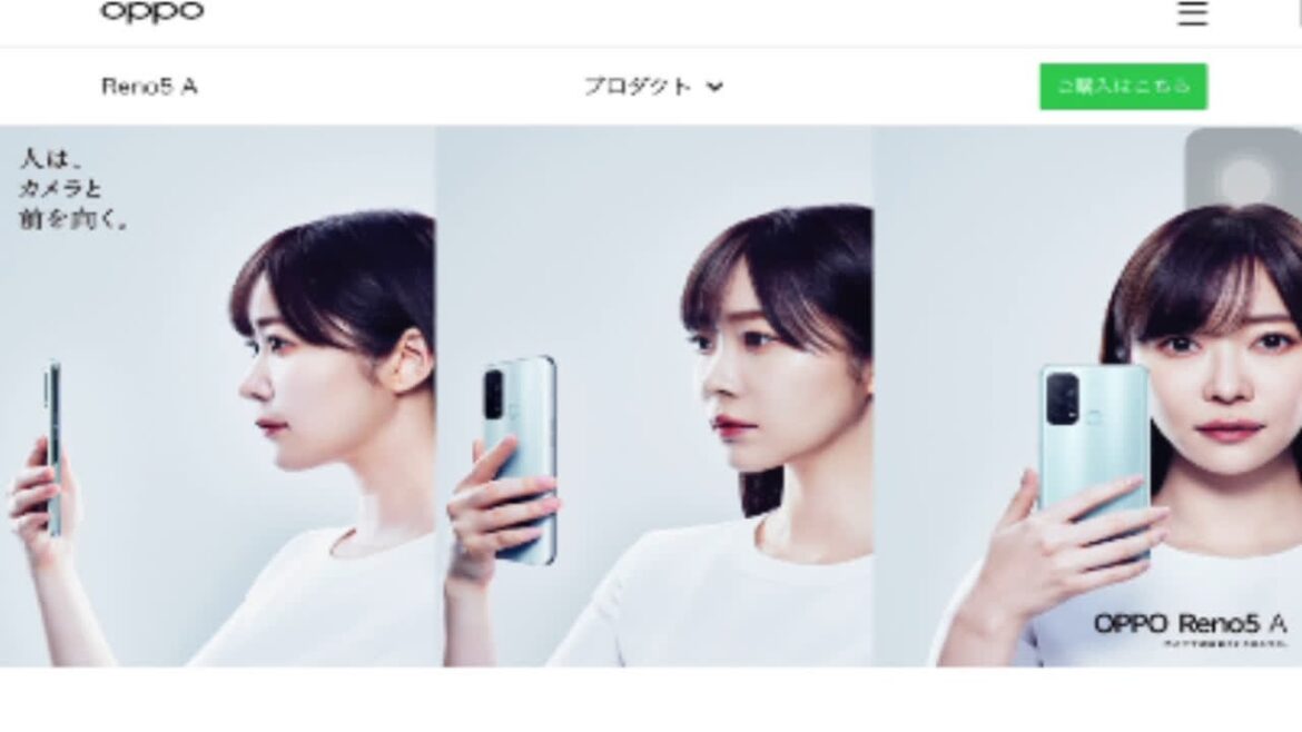 OPPO 在日本和中国的oppo 完全不一样，代言人指原莉乃比周冬雨好看，日本oppo 的5G手机比中国的oppo 5G手机舒服多了