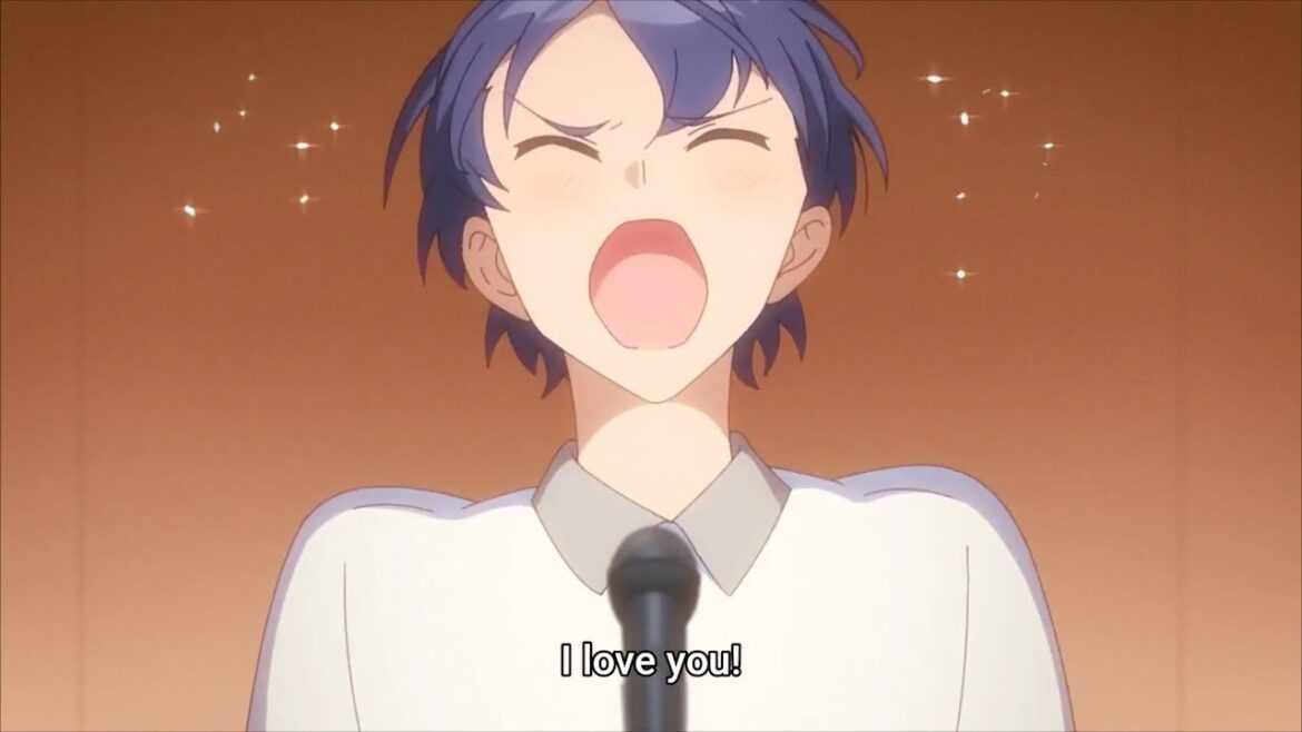 幼なじみが絶対に負けないラブコメ3話 Osamake Ep3: Sueharu confessed to Shiro in front of all the students