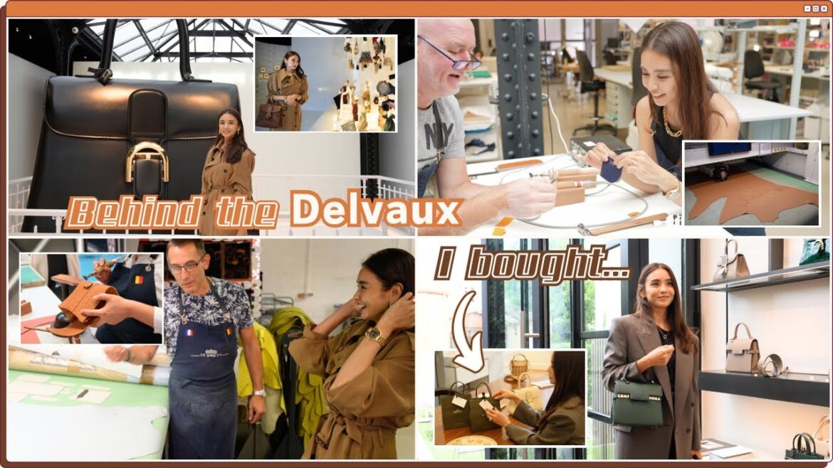 【超貴重映像！】初のブリュッセルへ、タキマキの愛用バッグ「Delvaux」の裏側。本店での購入品も♪