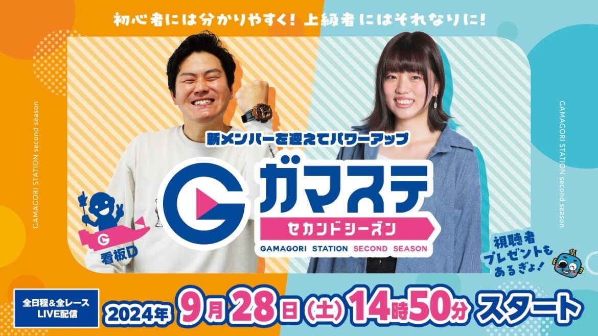 蒲郡ステーション LIVE配信【中京スポーツ杯争奪蒲郡ボートキング決定戦】最終日 【2024年09月28日(土)】(ボートレース蒲郡)