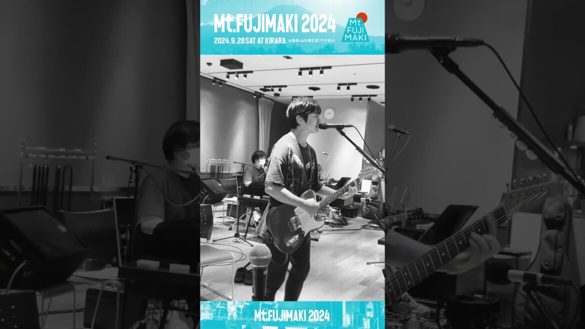 🗻Mt.FUJIMAKI 2024🗻リハーサルの様子を少しだけお届け！！ #Mtfujimaki #マウントフジマキ #藤巻亮太 #音楽フェス