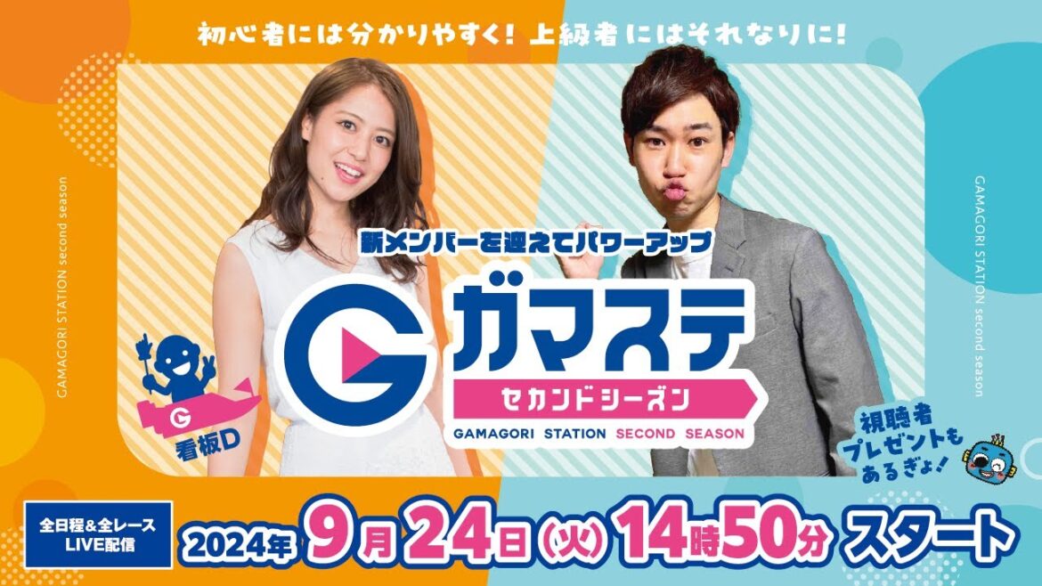 蒲郡ステーション LIVE配信【中京スポーツ杯争奪蒲郡ボートキング決定戦】初日 【2024年09月24日(火)】(ボートレース蒲郡)