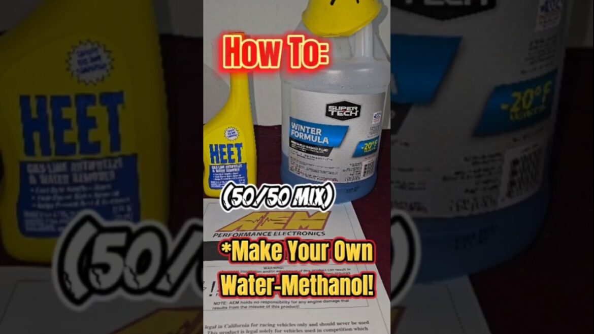 Focus ST - Make Your Own Water Methanol!  (The Easy Way) #focusst #focusrs