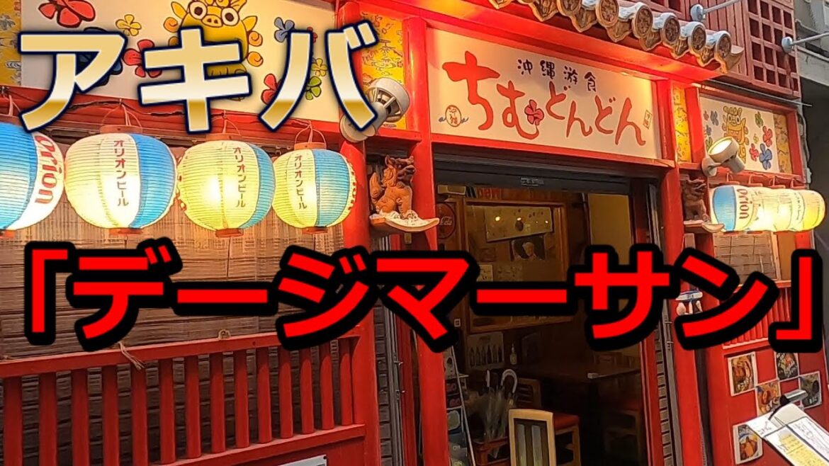 デージ（まじで）マーサン（美味しい）【秋葉原】で沖縄遊食「ちむどんどん」へめんそーれ！