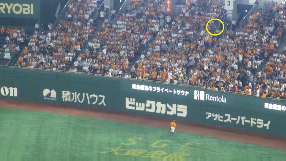 中日 宇佐見真吾 2ランホームラン 第1号　巨人 vs 中日　2024年8月23日(金) 東京ドーム