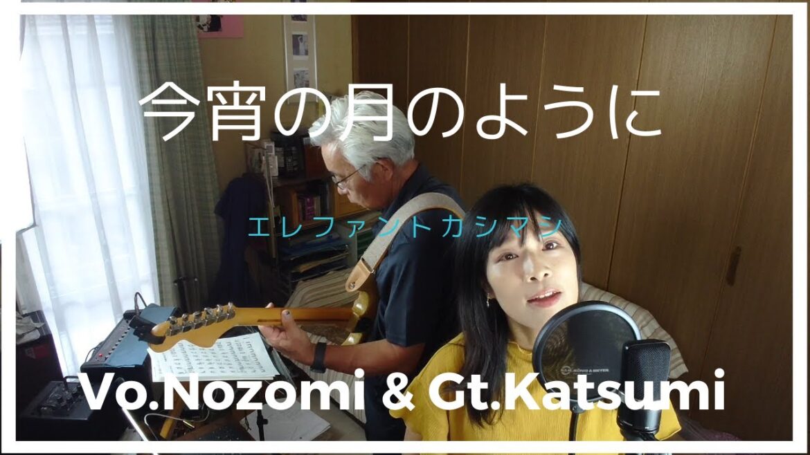 今宵の月のように / エレファントカシマシ cover  ボーカル＆ギター