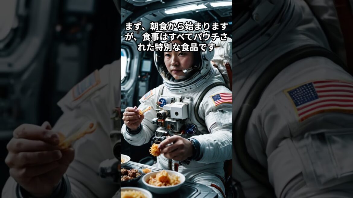 宇宙飛行士の一日: 宇宙での生活