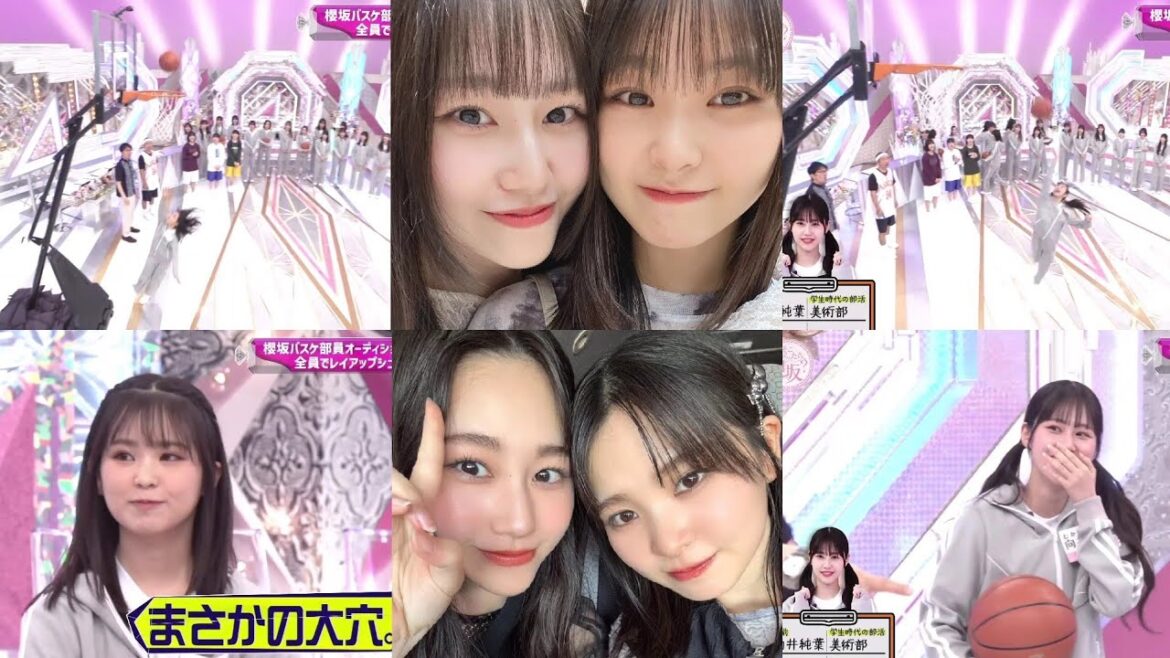 遠藤理子 向井純葉 いとりこのレイアップシュート♩♩