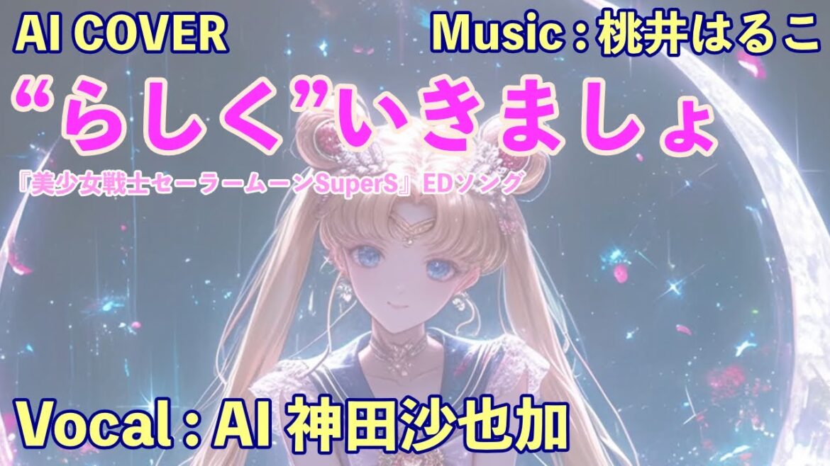 「　“らしく”いきましょ　」　神田沙也加（AI VOICE COVER）
