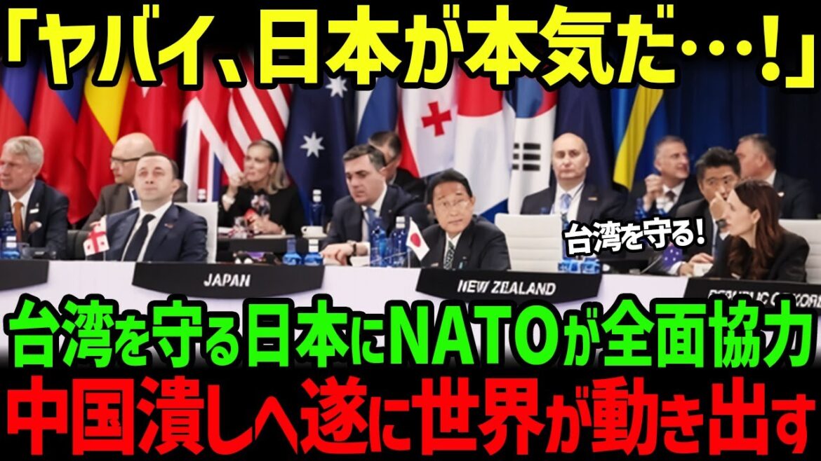 【海外の反応】台湾を守る姿勢を貫く日本にNATOが全面支援を表明！中国が世界からの孤立に負け濃厚か...