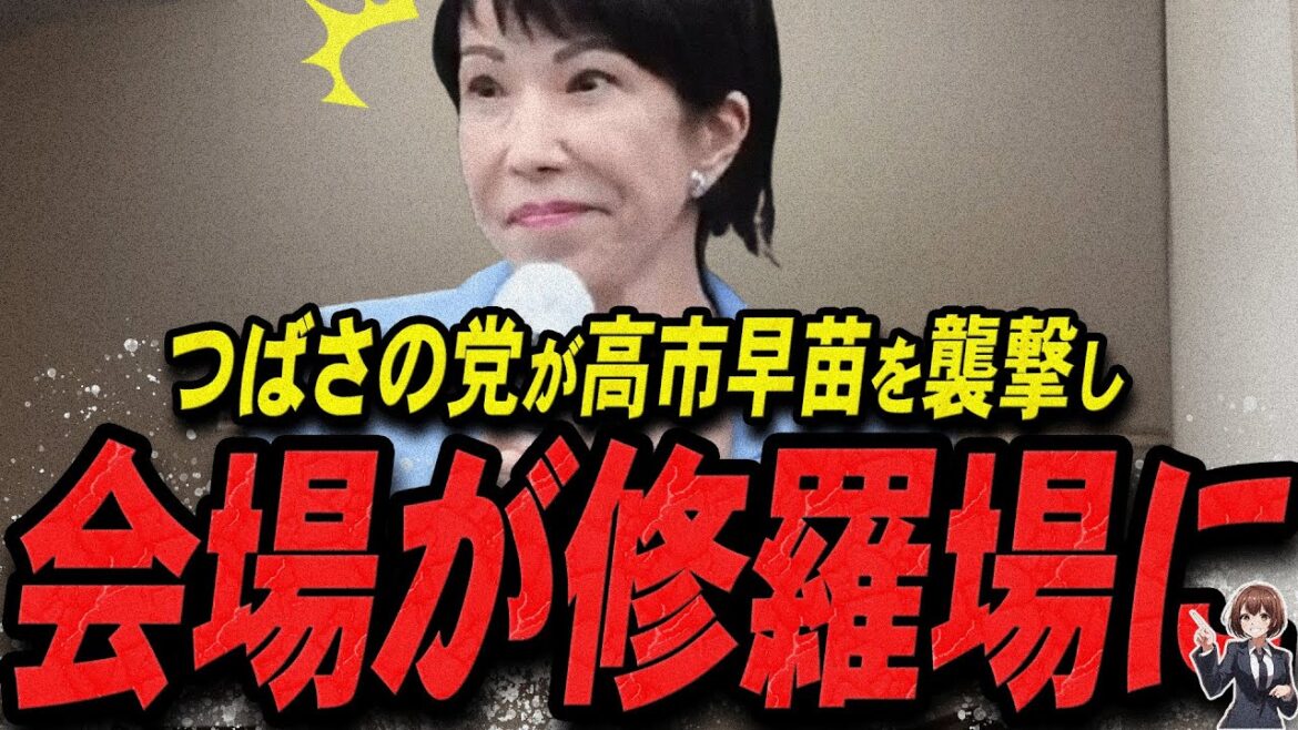 【石丸伸二 10/19 /超速報 高市早苗】応援演説中につばさの党に襲撃される高市早苗【石丸市長 ライブ配信 生配信 ライブ 切り抜き 最新 石丸伸二のまるチャンネル 街頭演说】