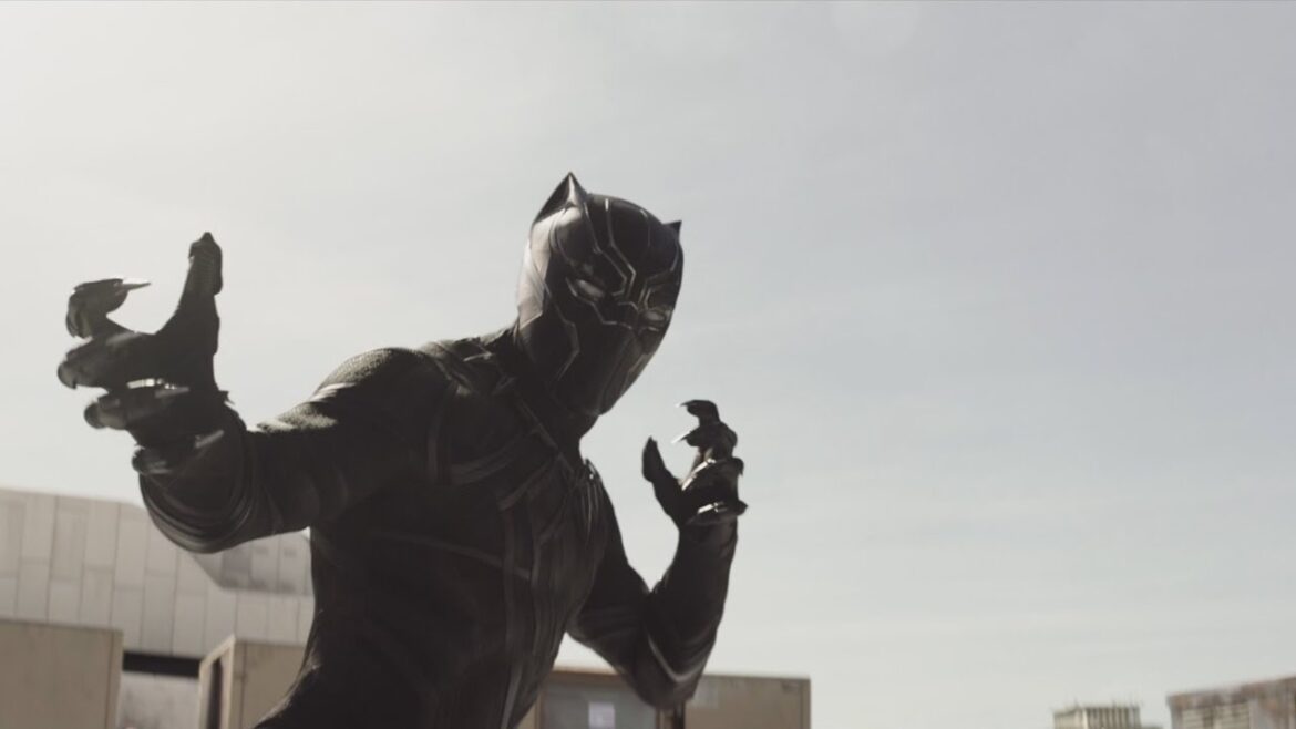 【高画質】ブラックパンサーvsウィンターソルジャー