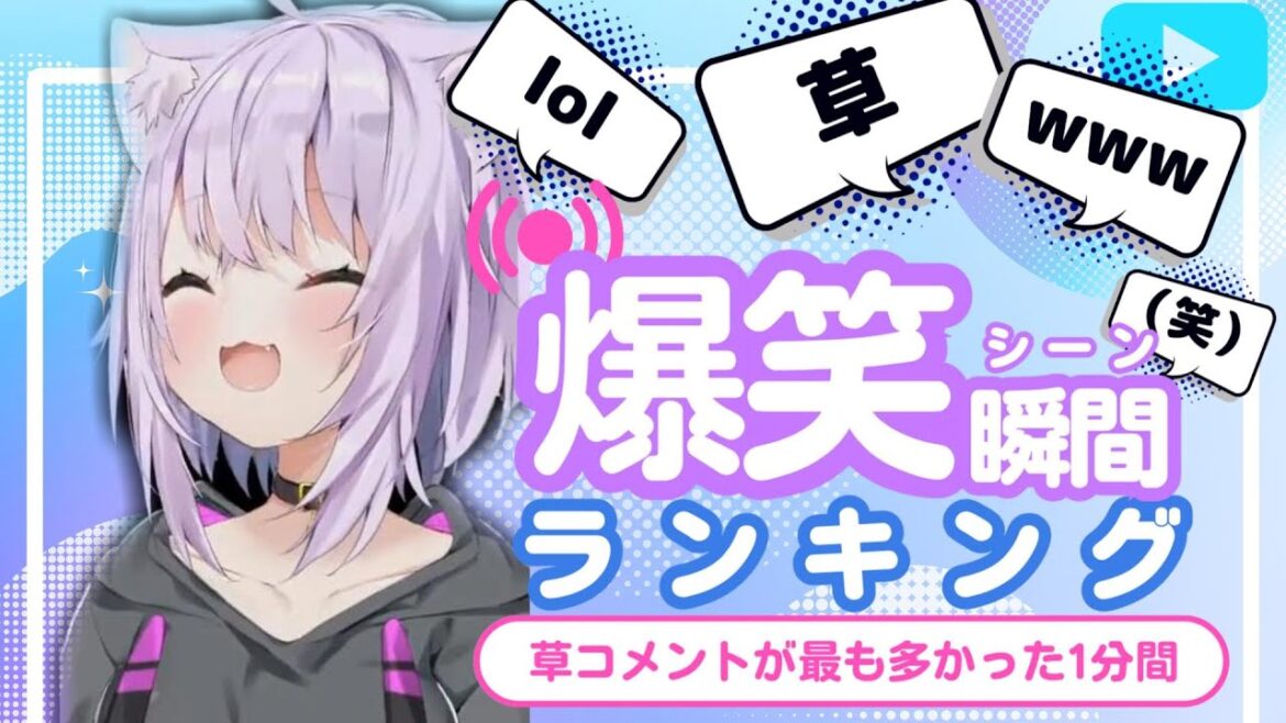 【10月26日】ホロライブ草コメントランキング TOP10 Hololive funny moments ※ネタバレあり