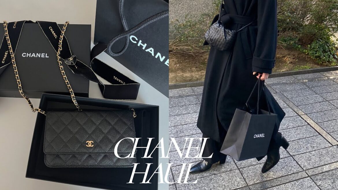 【HAUL】CHANELで憧れのwoc🤍/what's in my bag/チェーンウォレットの中身