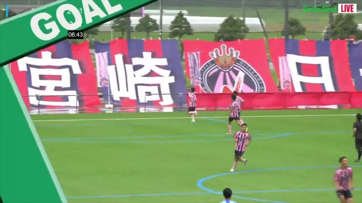 ハイライト【宮崎IH2024男子】準決勝　鵬翔 vs 宮崎日大　宮崎県高校総体サッカー競技大会（スタメン概要欄掲載）