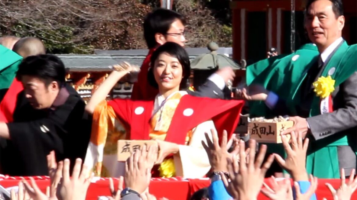 井上真央、成田山で「福は内」　大河キャストらが豆まき　「成田山節分会」　#Mao Inoue　#Setsubun Festival