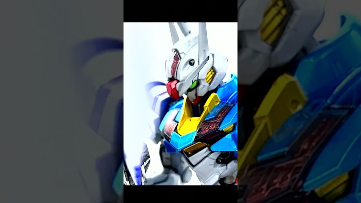 今回は水星の魔女　エアリアルさんを全身キャンディ塗装で仕上げてみました❗️ #チャレンジ  #gundam #塗ってみた #ガンプラ　 #キャンディ塗装