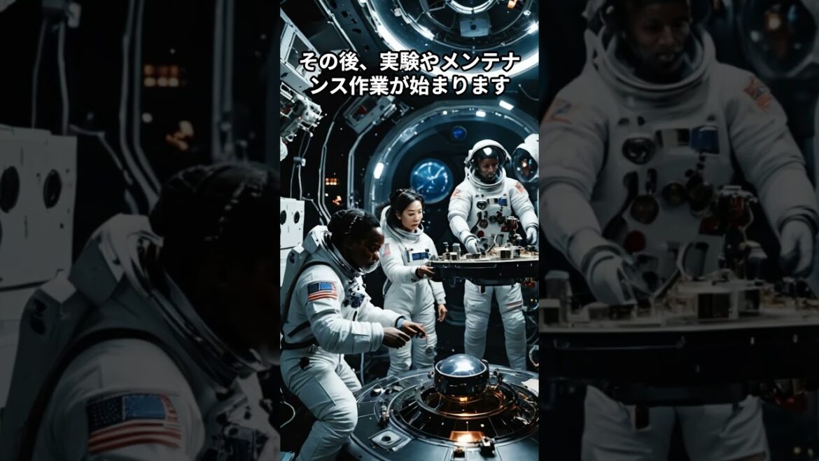 宇宙飛行士の日常生活：宇宙ステーションでの一日