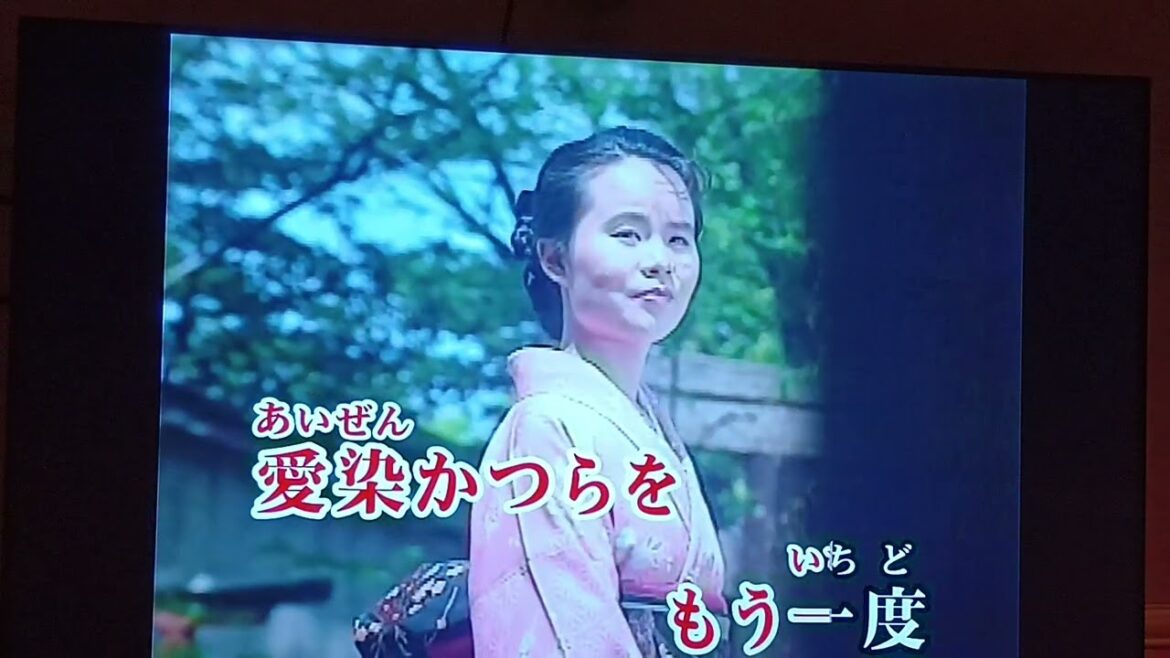 愛染かつらをもう一度🎵中条新[€5]元歌-島津亜矢　6.10.23
