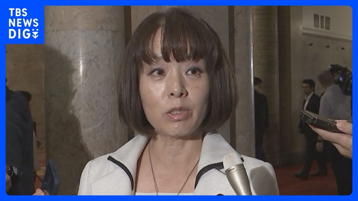 自民・杉田水脈前衆院議員が次の衆議院選挙に出馬しない意向固める｜TBS NEWS DIG