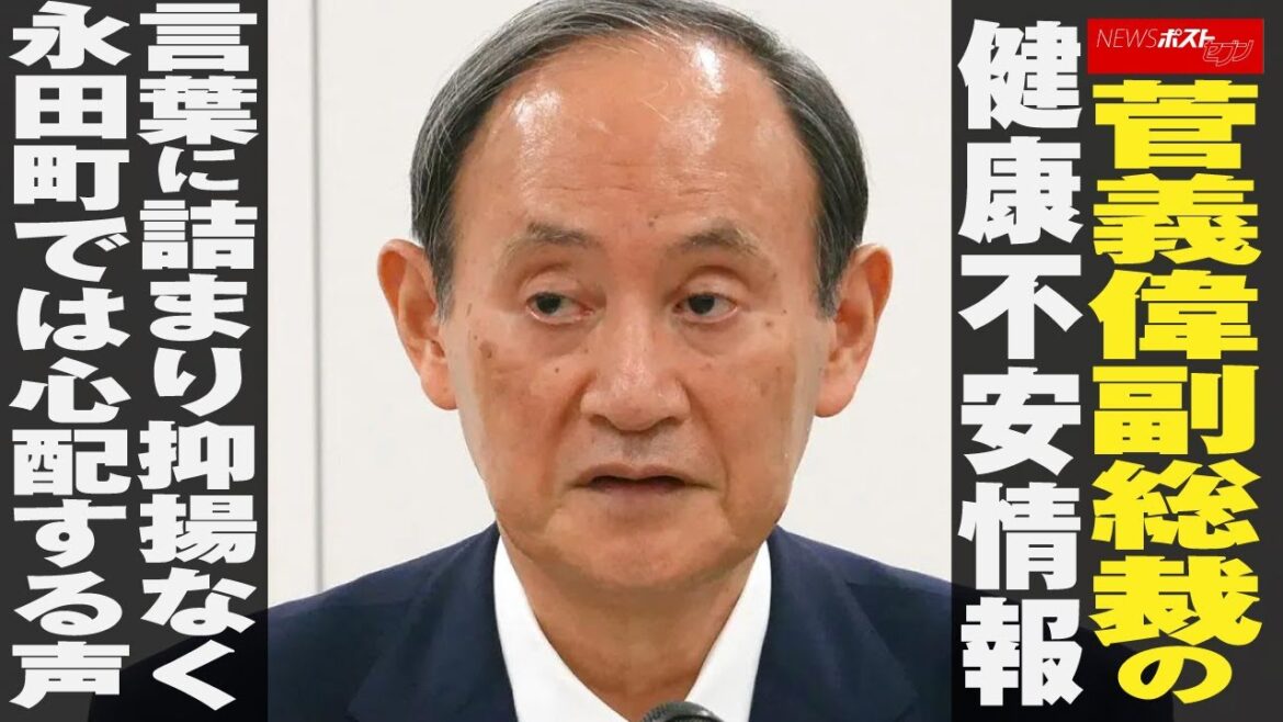菅義偉 副総裁 の 健康不安 情報 言葉 に 詰まり 抑揚なく 永田町 では 心配する声 NEWSポストセブン