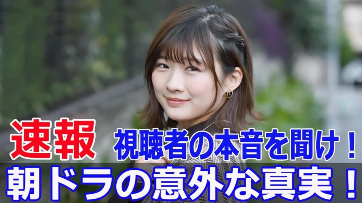視聴者の声：朝ドラに何を求める？  #視聴者の声, #朝ドラ, #虎に翼, #ちむどんどん, #あまちゃん, #ブギウギ, #伊藤沙莉, #Force-24h