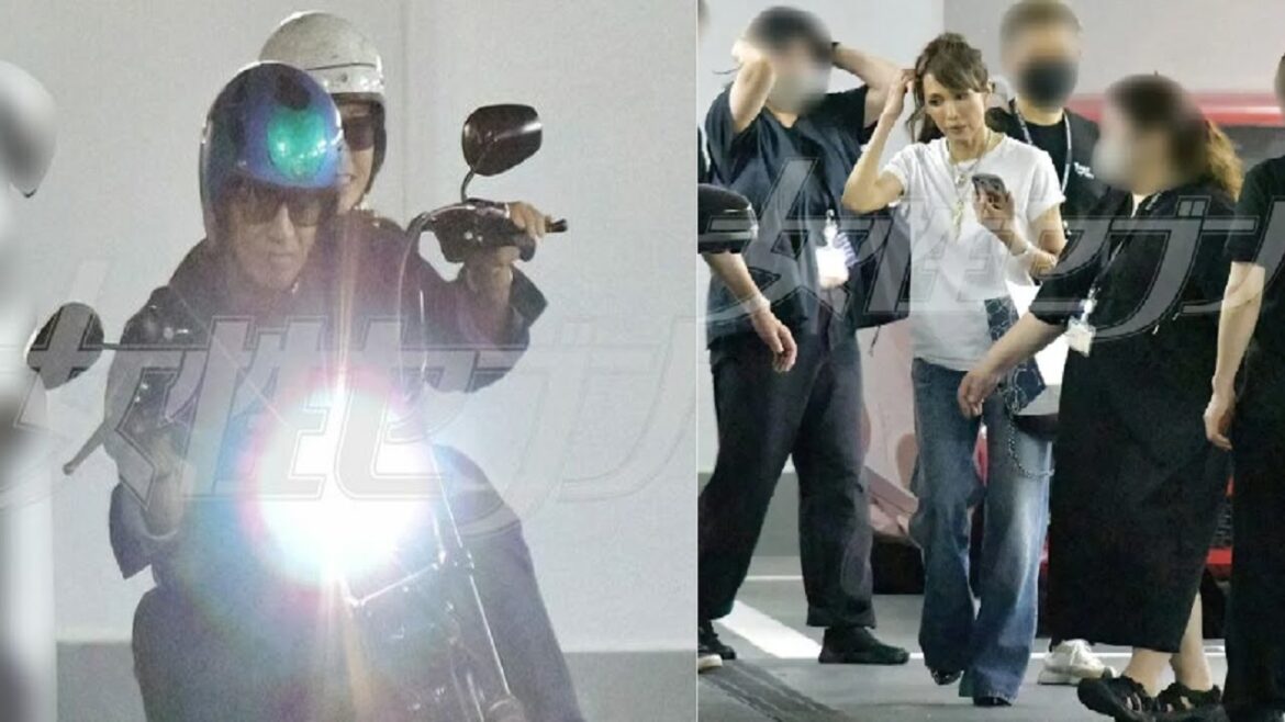 🔴木村拓哉、Koki,とのバイク2人乗りデートをキャッチ　ハーレーで工藤静香のコンサートに駆けつける、会場ではノリノリでリズムを取る姿も📰 JAPAN