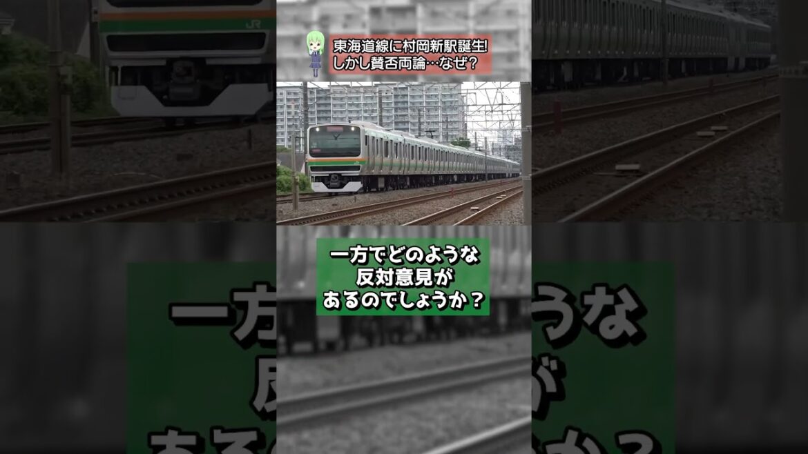 2032年度、東海道線に新駅「村岡新駅」爆誕！実は反対意見が多い？どんな意見が？なぜ作る？#東海道線 #JR東日本 #電車