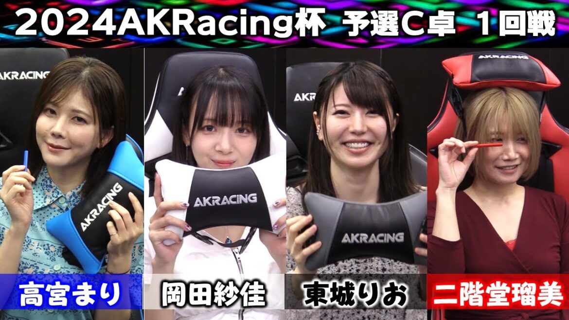 【麻雀】2024 AKRacing杯 予選C卓１回戦